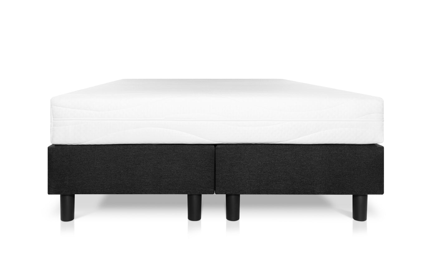 Boxspring Student Basic Zwart Comfort Foam - Matras - Bedworld B.V.